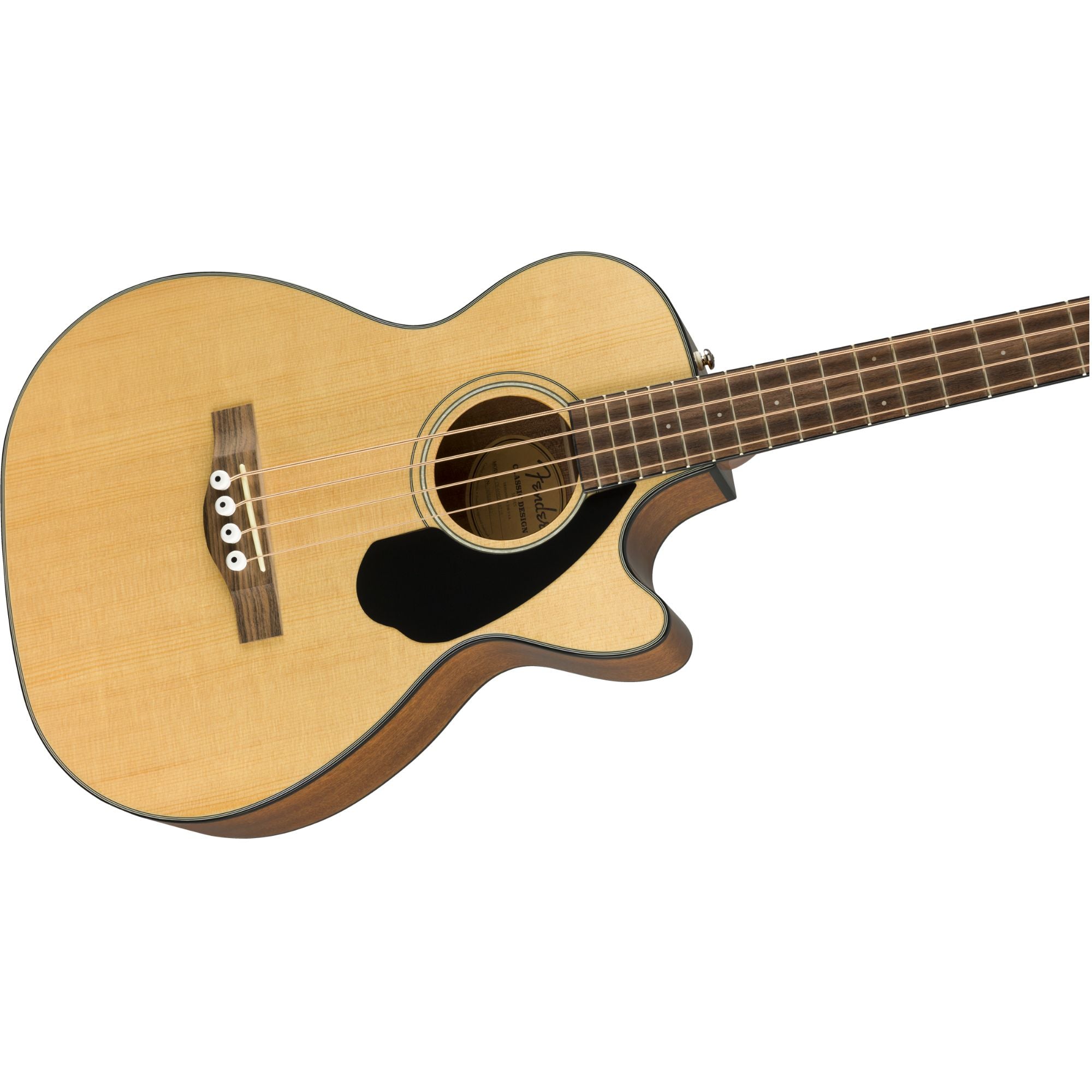 Fender CB-60SCE Acoustic-Electric Bass, Natural