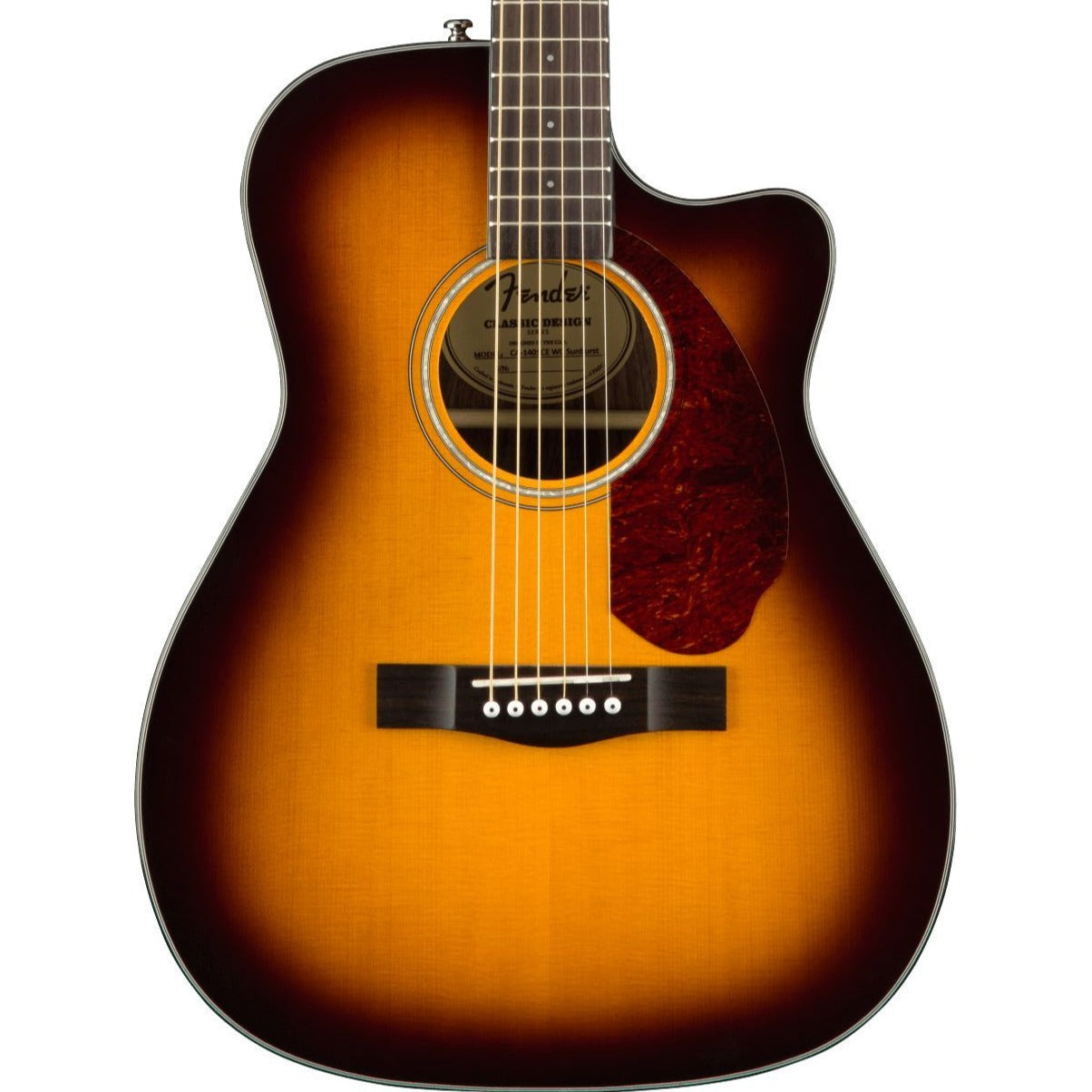 Fender CC-140SCE Concert Acoustic-Electric Guitar