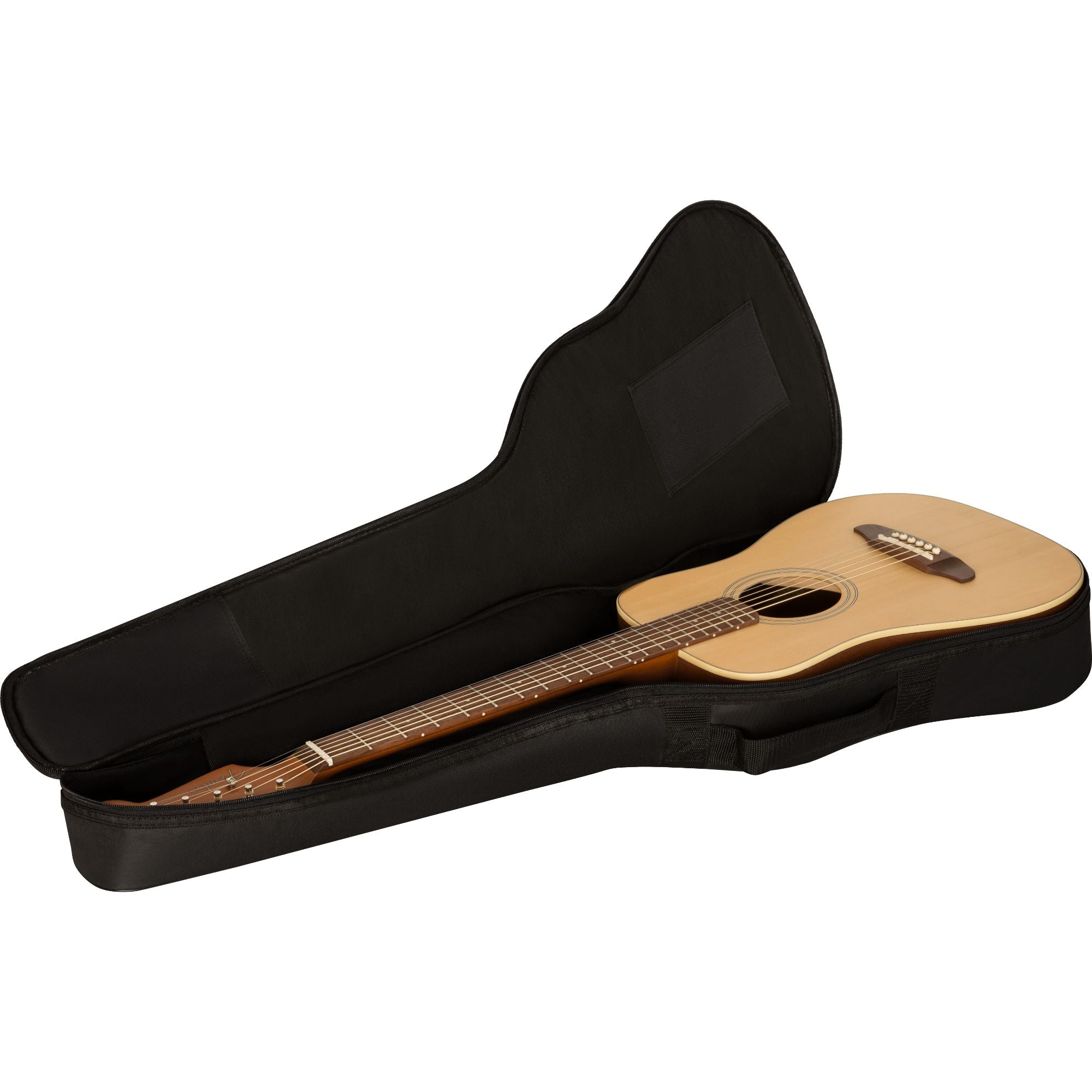 Fender Redondo Mini Acoustic Guitar w/Gig Bag, Natural