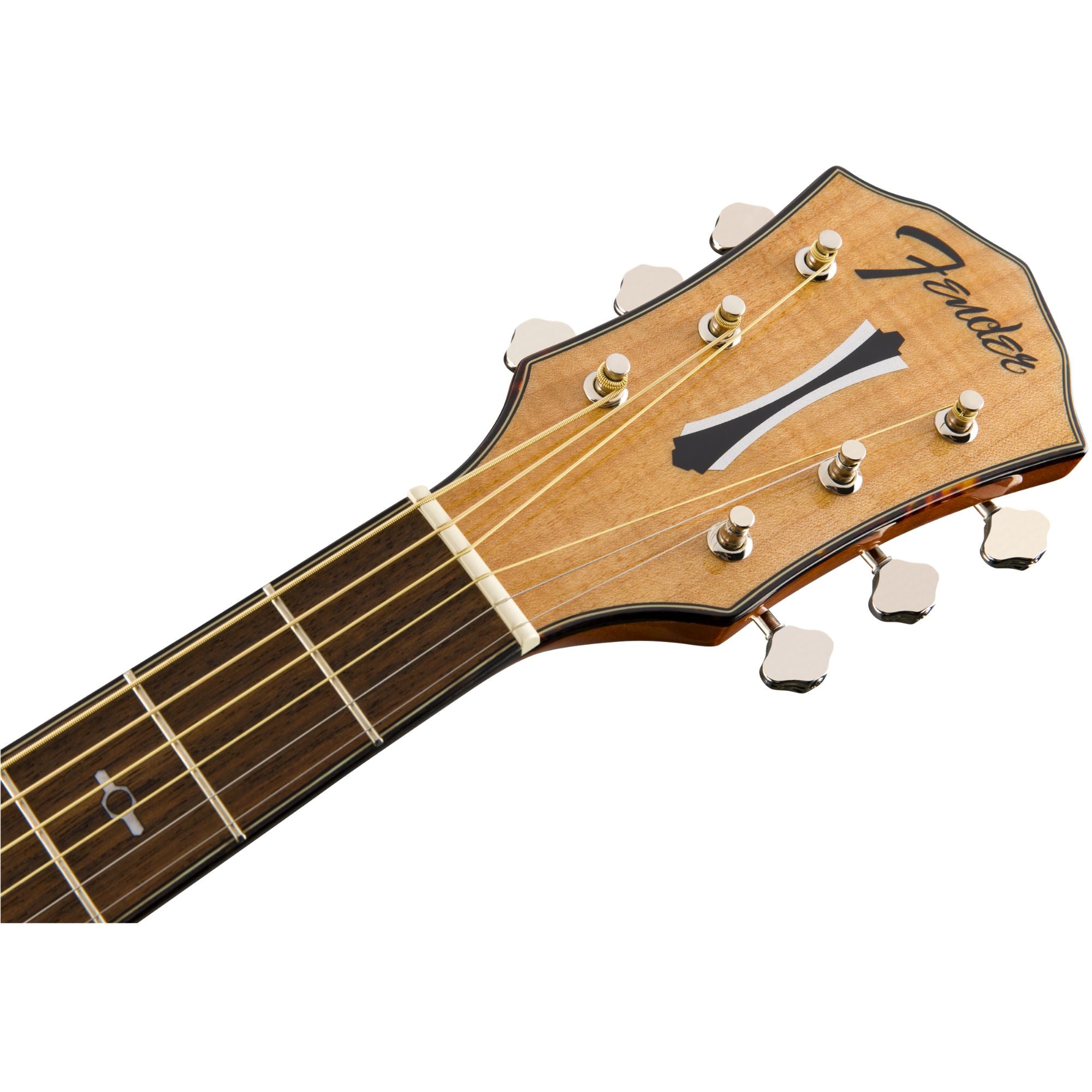 Fender FA-345CE Auditorium Acoustic-Electric Guitar, Natural