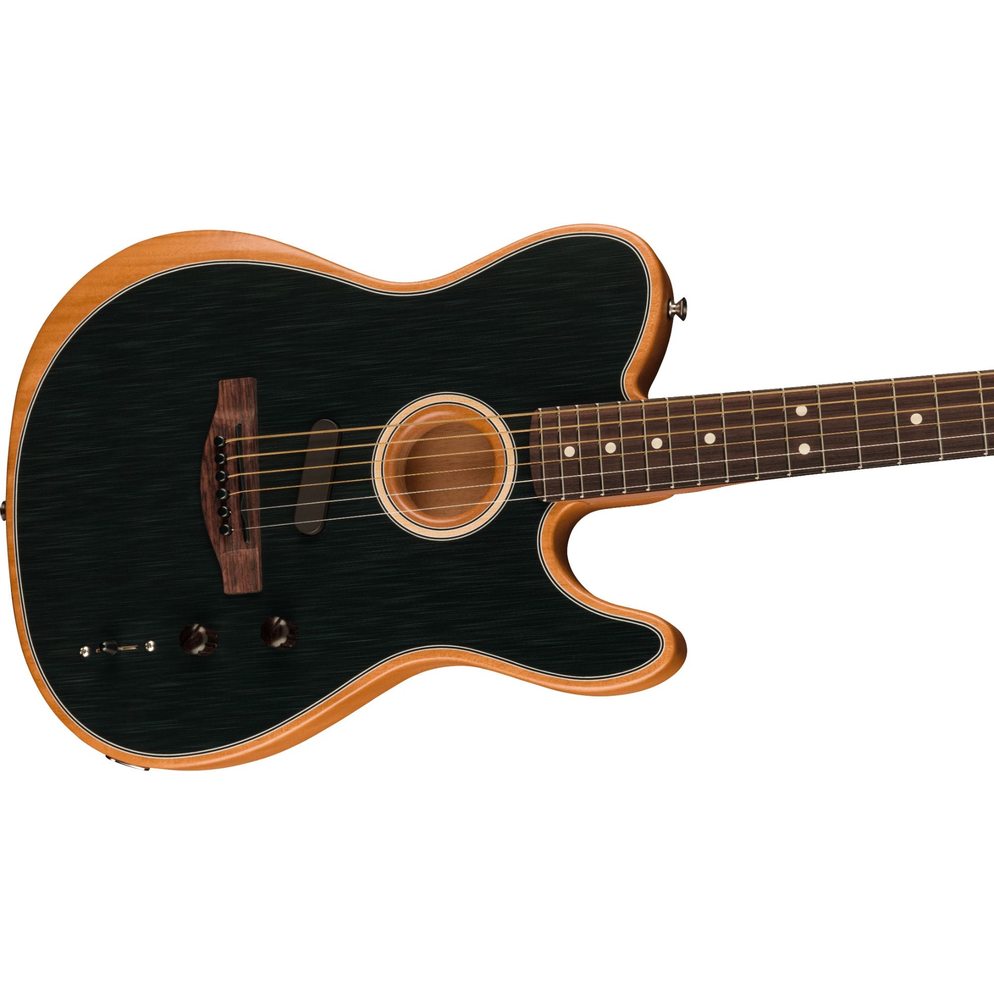 Fender Acoustasonic Player Telecaster, Brushed Black