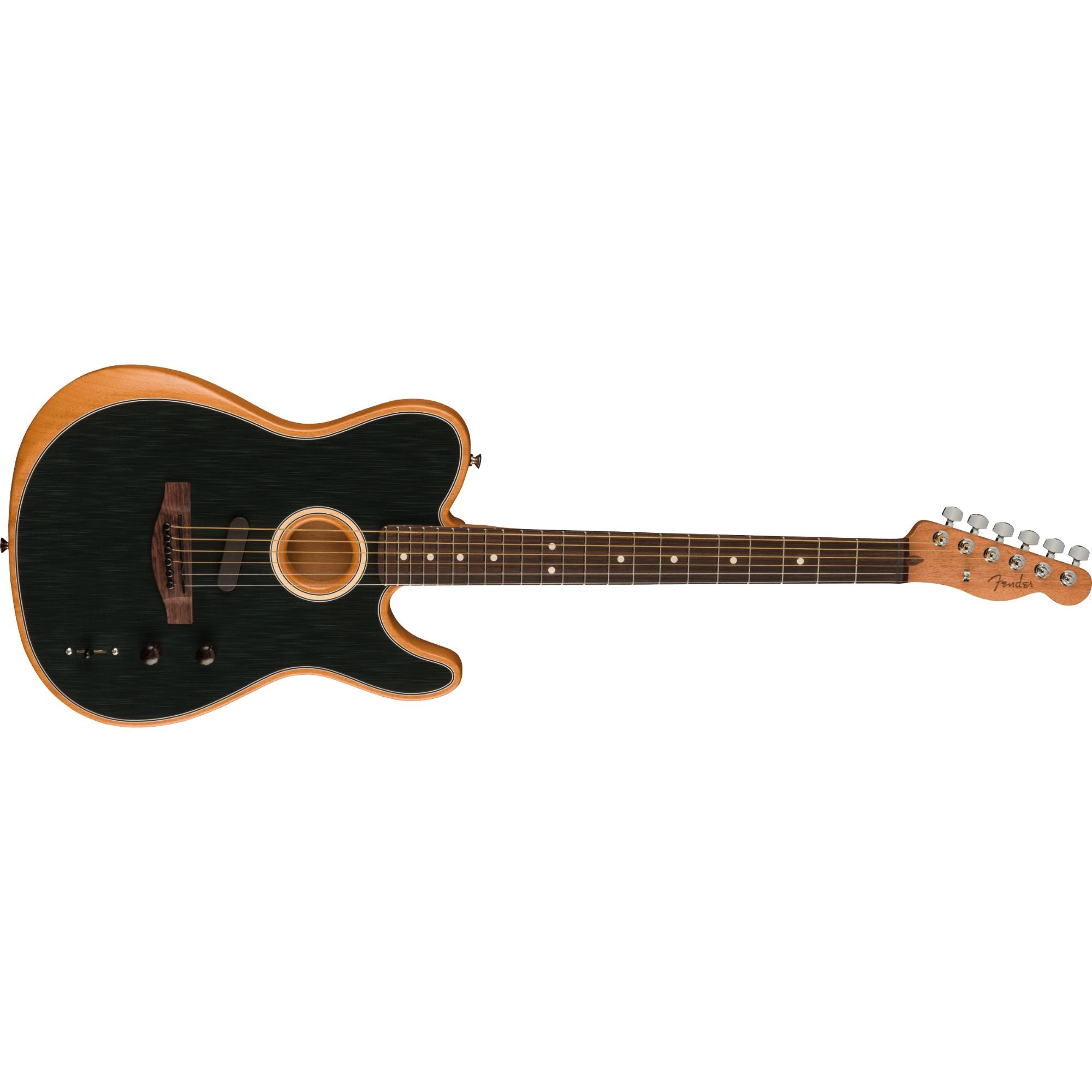 Fender Acoustasonic Player Telecaster, Brushed Black