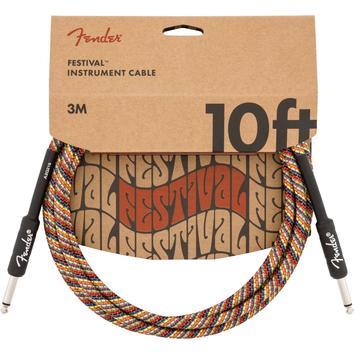Fender Festival Instrument Cable, Pure Hemp