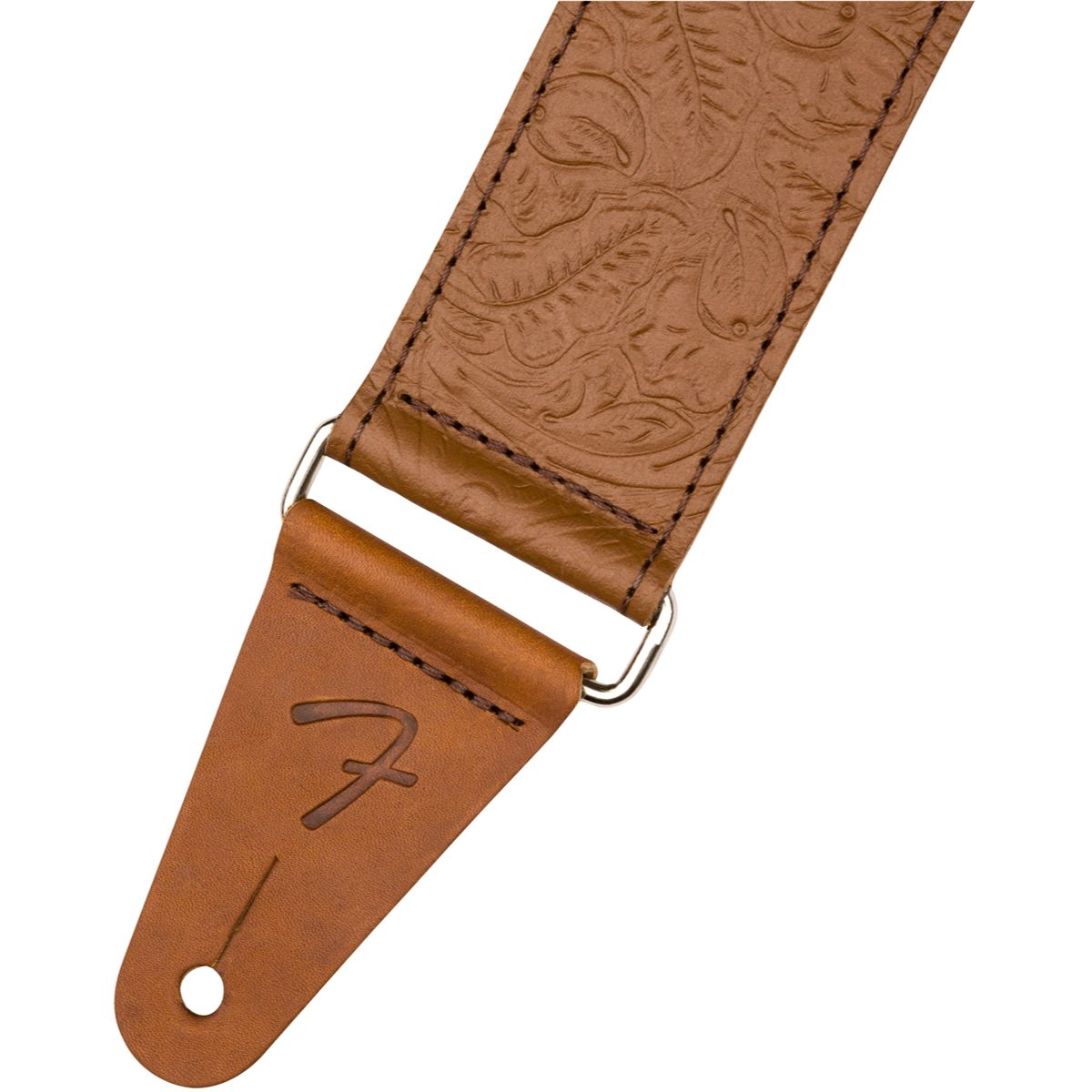 Fender 2" Tooled Leather Guitar Strap