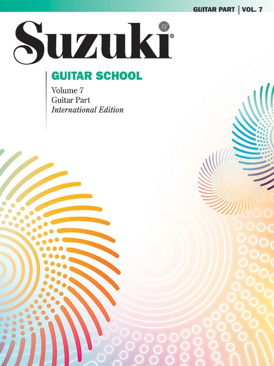 Suzuki Guitar School, Volume 7, Guitar Part