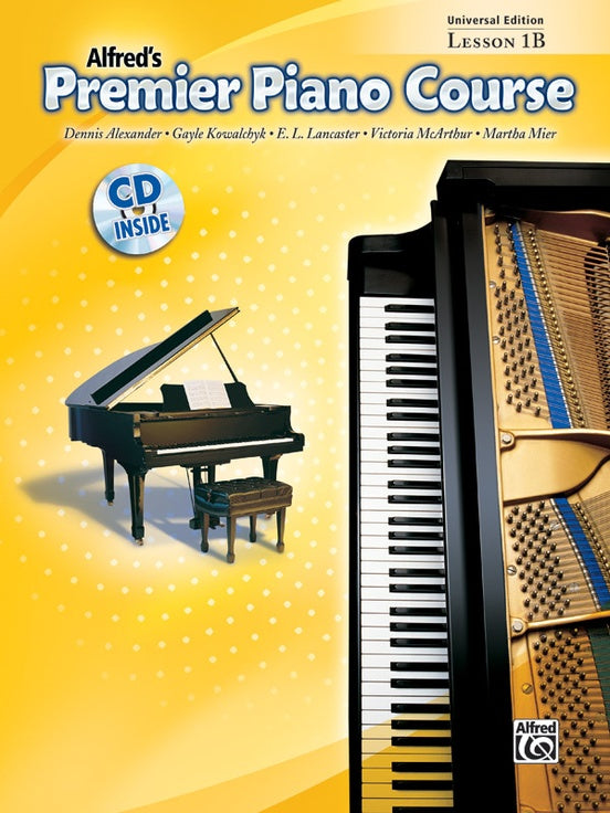 Alfred's Premier Piano Course, Lesson 1B