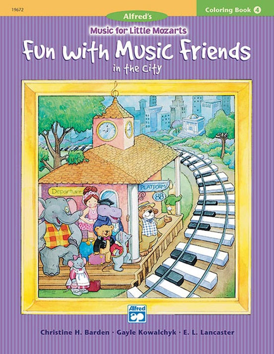 Music for Little Mozarts Coloring Book 4