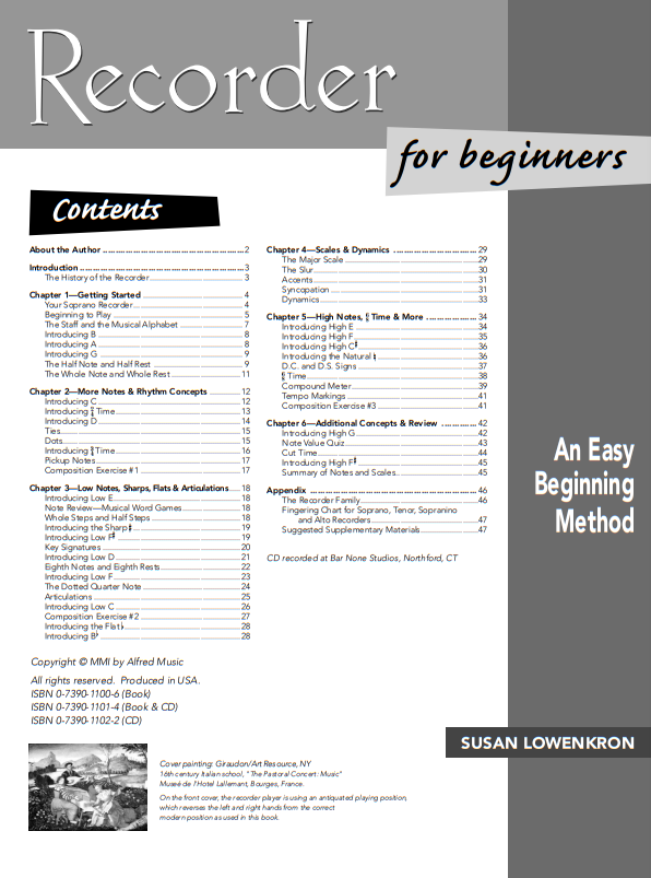 Recorder for Beginners
