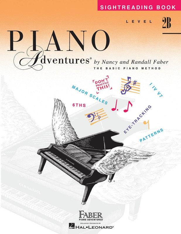 Piano Adventures Level 2B - Sightreading Book