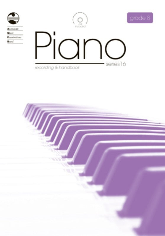 AMEB Piano Grade 8 Series 16 CD-Handbook
