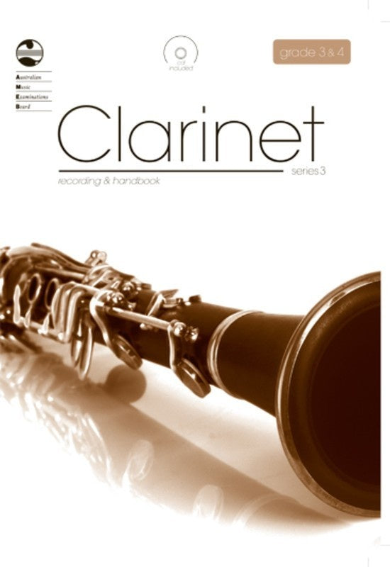 AMEB Clarinet Grade 3 - 4 Series 3 Recording & Handbook