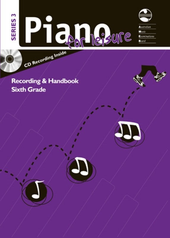 AMEB Piano For Leisure Recording & Handbook, Series 3, Grade 6
