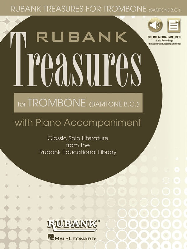 Rubank Treasures - Trombone (Baritone BC)
