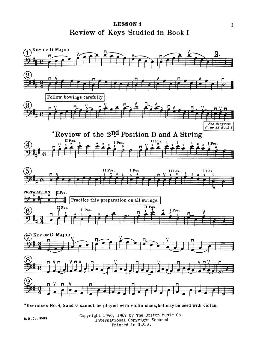 A Tune A Day for Cello Book 2