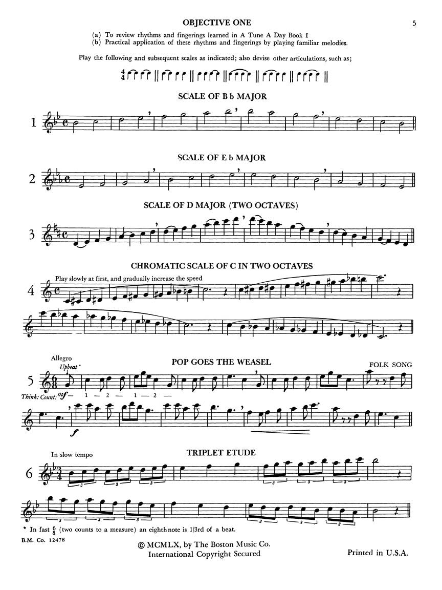 A Tune A Day for Flute Book 2