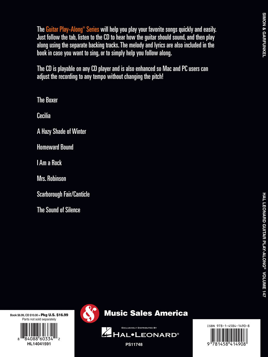 Simon & Garfunkel Guitar Play-Along