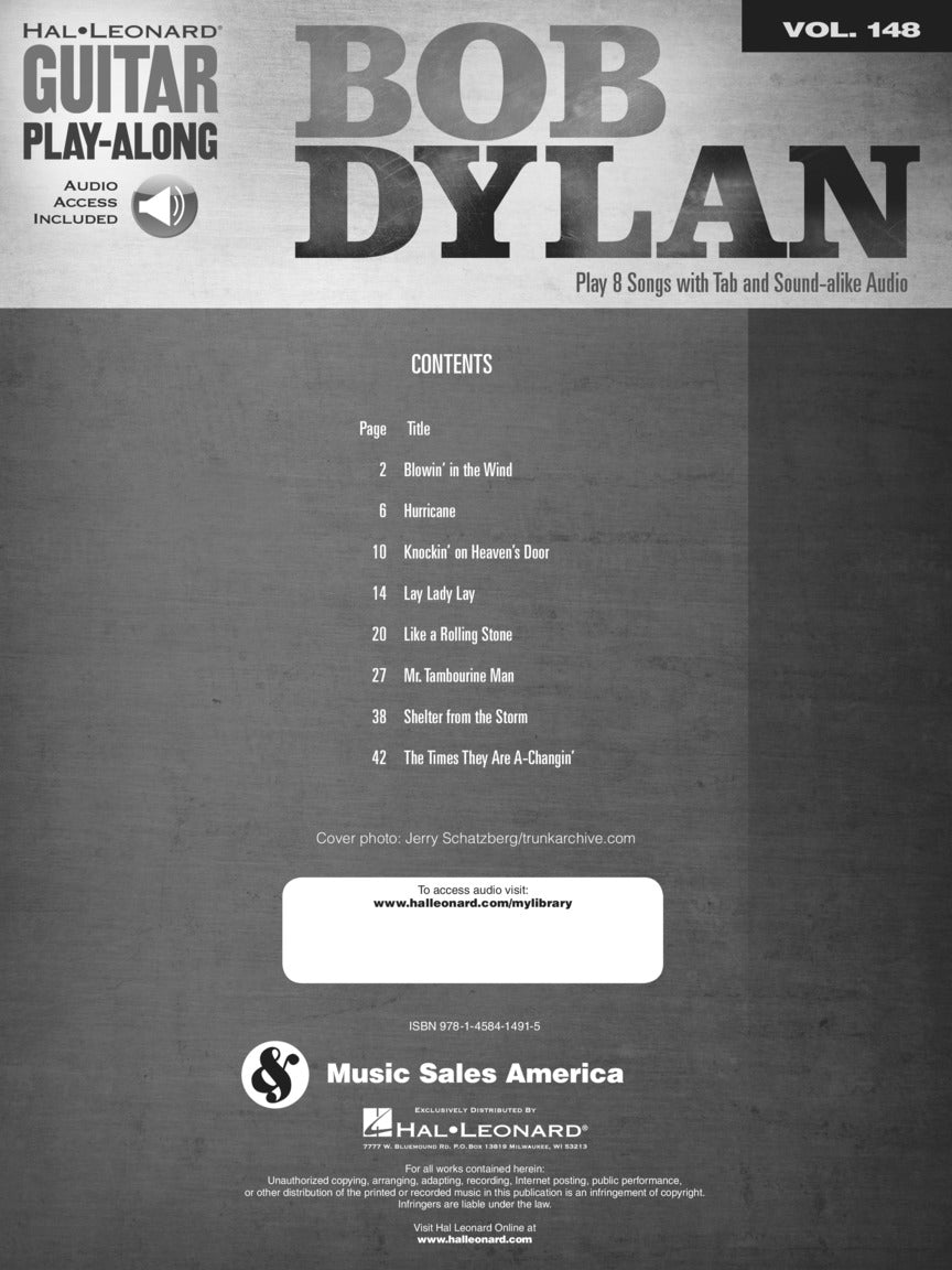 Bob Dylan Guitar Play-Along