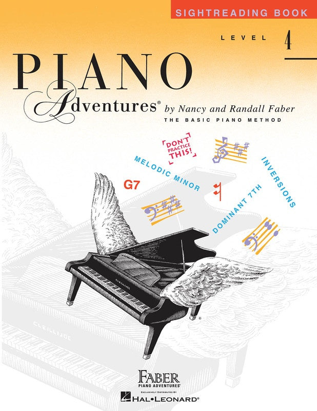 Piano Adventures Level 4 - Sightreading Book