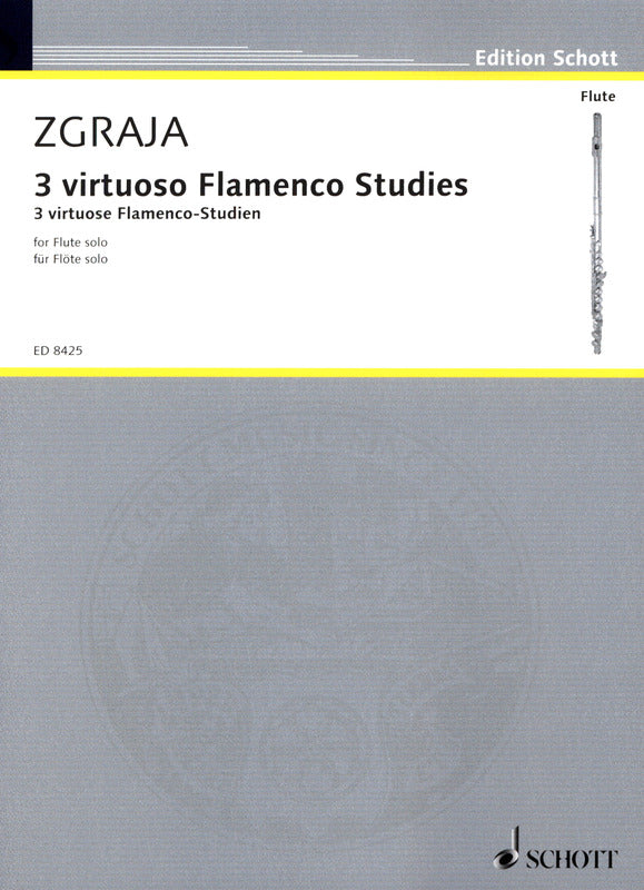 Zgraja: 3 virtuoso Flamenco Studies for Flute