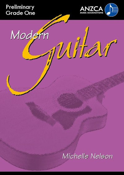 ANZCA Modern Guitar - Preliminary & Grade 1 (with CD)