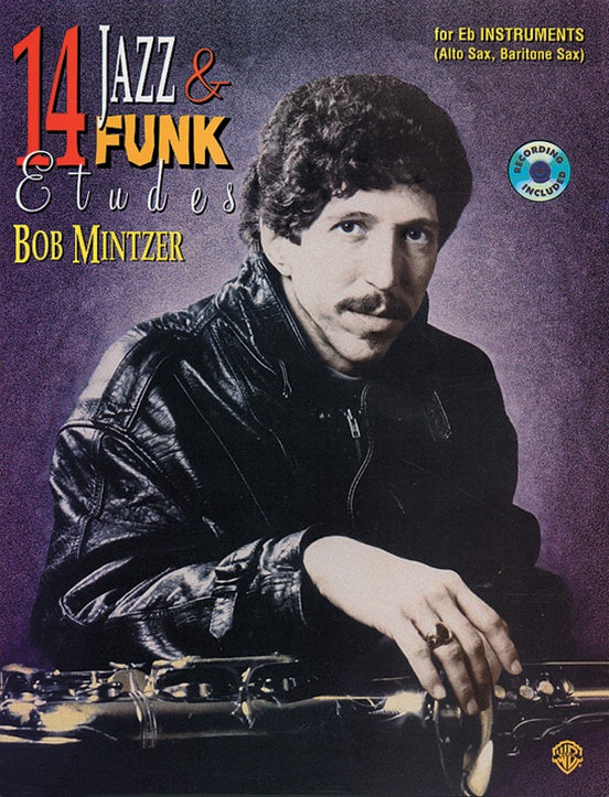 14 Jazz & Funk Etudes B Flat Instruments Bk/CD