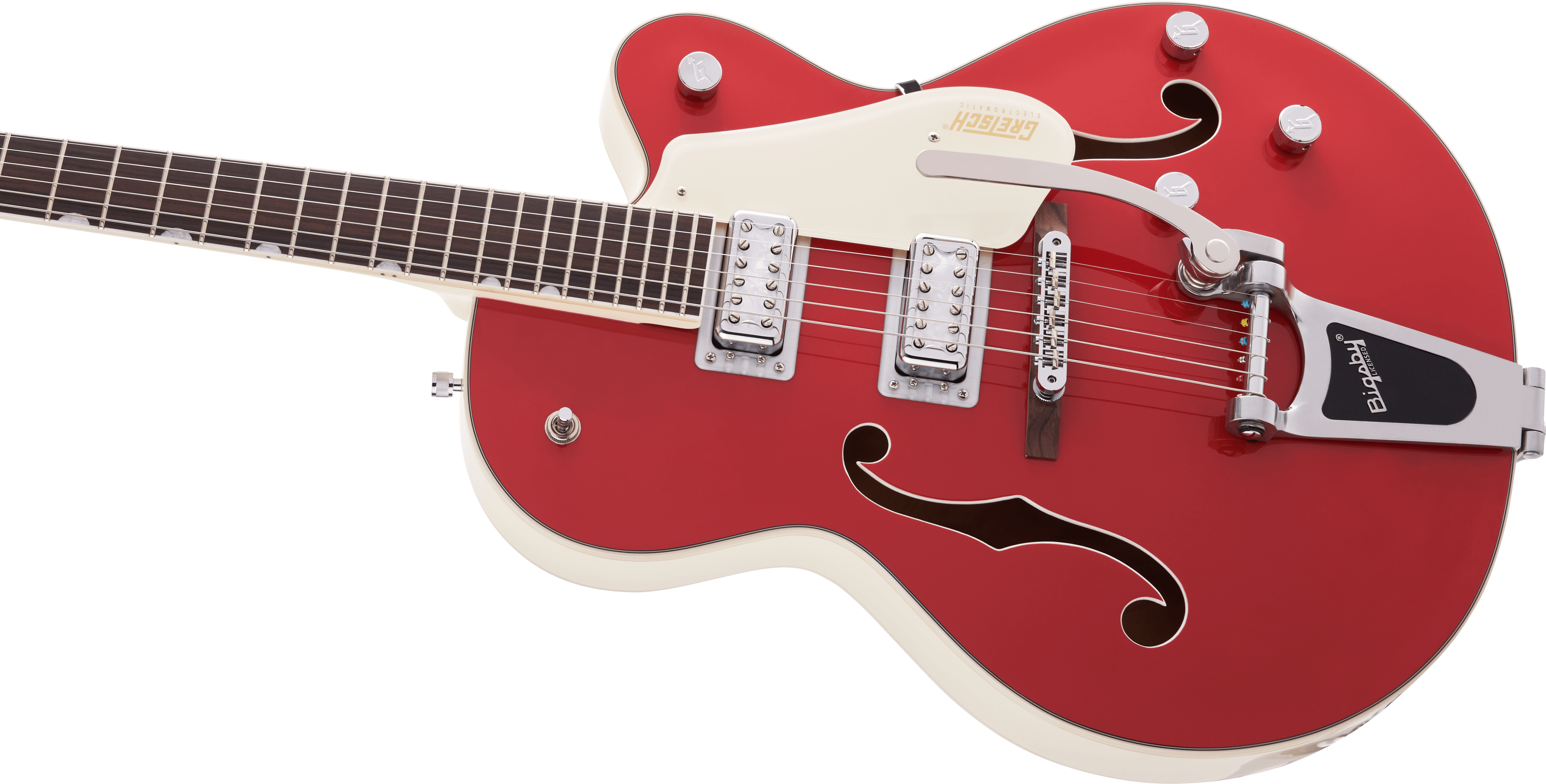 Gretsch G5410T Electromatic Limited Edition Tri-Five, Two-Tone Fiesta Red/Vintage White