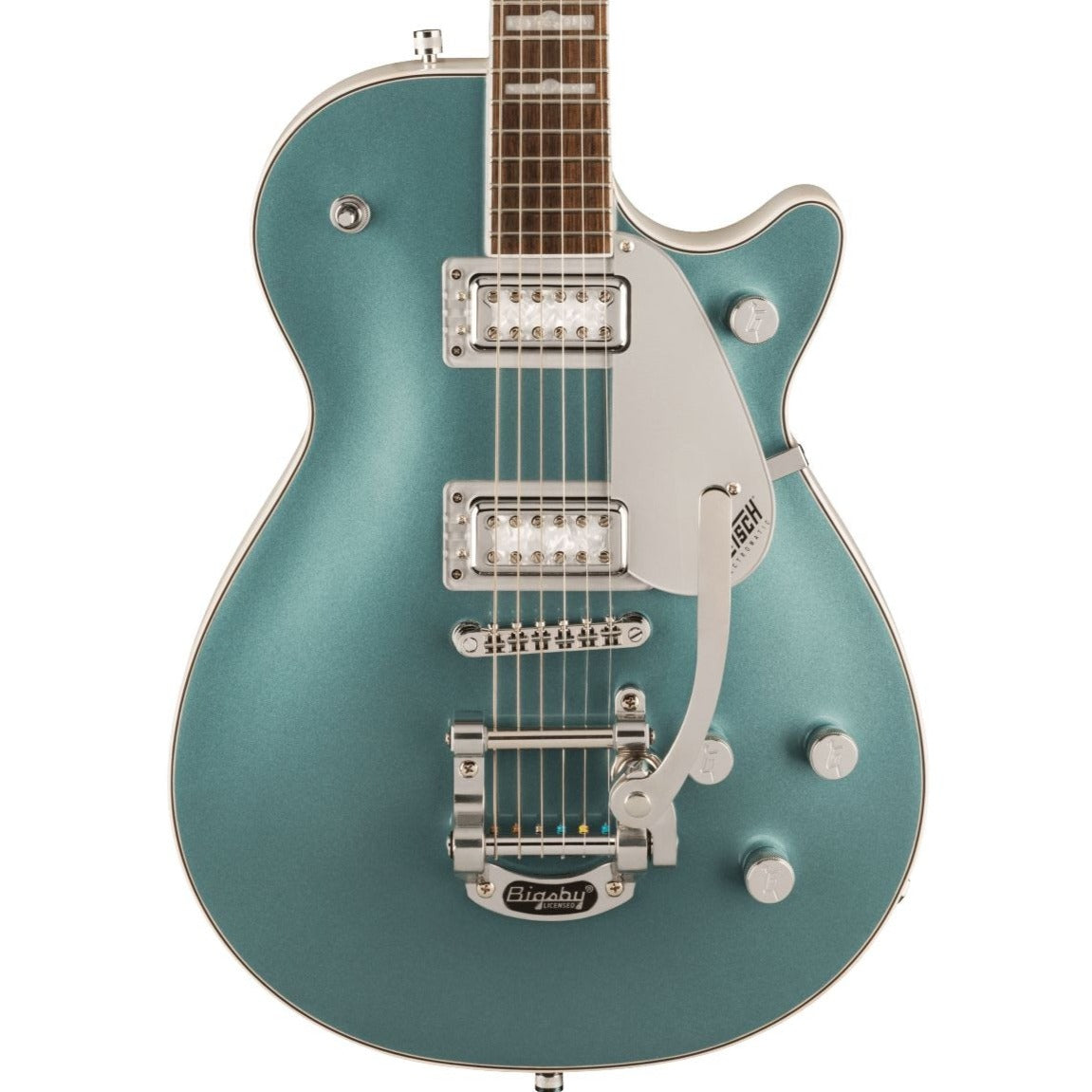 Gretsch G5230T-140 Electromatic® 140th Double Platinum Jet™ with Bigsby®, Two-Tone Stone Platinum/Pearl Platinum