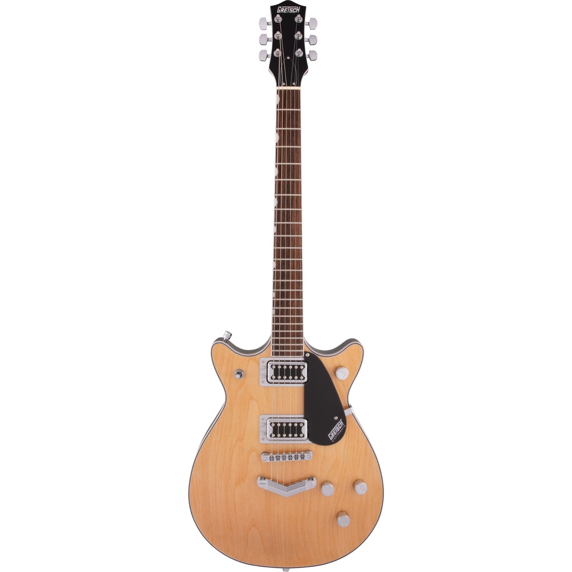 Gretsch G5222 Electromatic Double Jet BT with V-Stoptail, Aged Natural