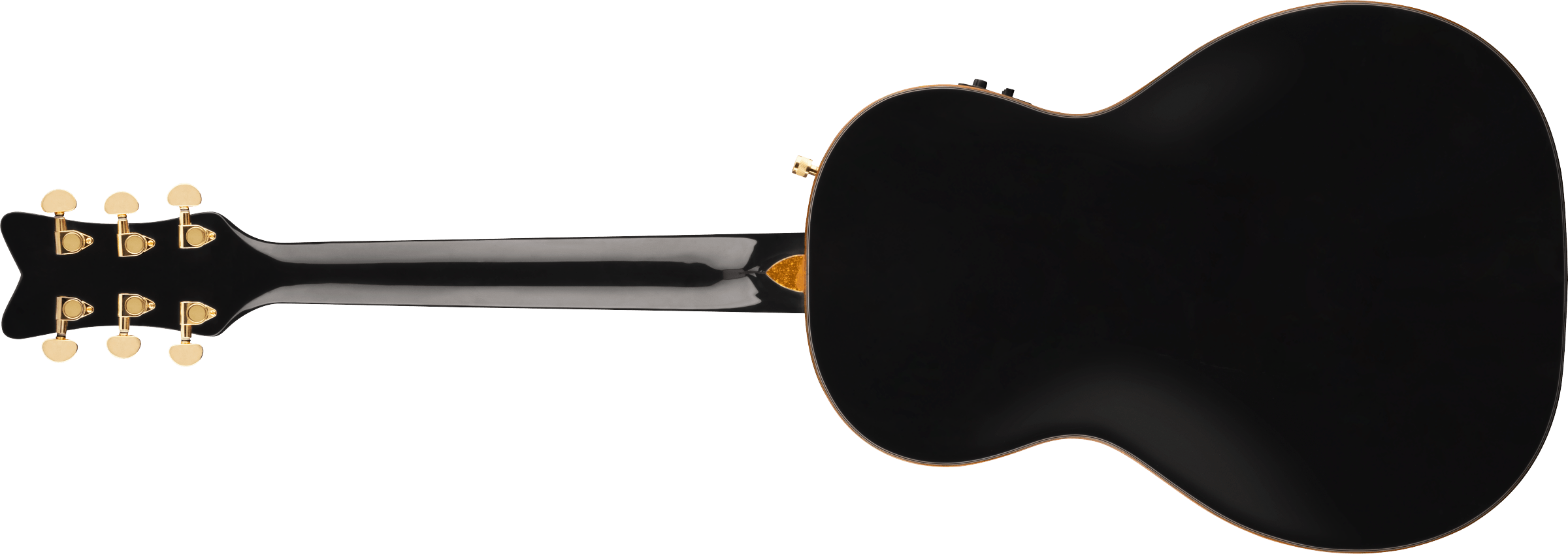 Gretsch G5021E Rancher Penguin Parlor Acoustic/Electric Guitar, Black