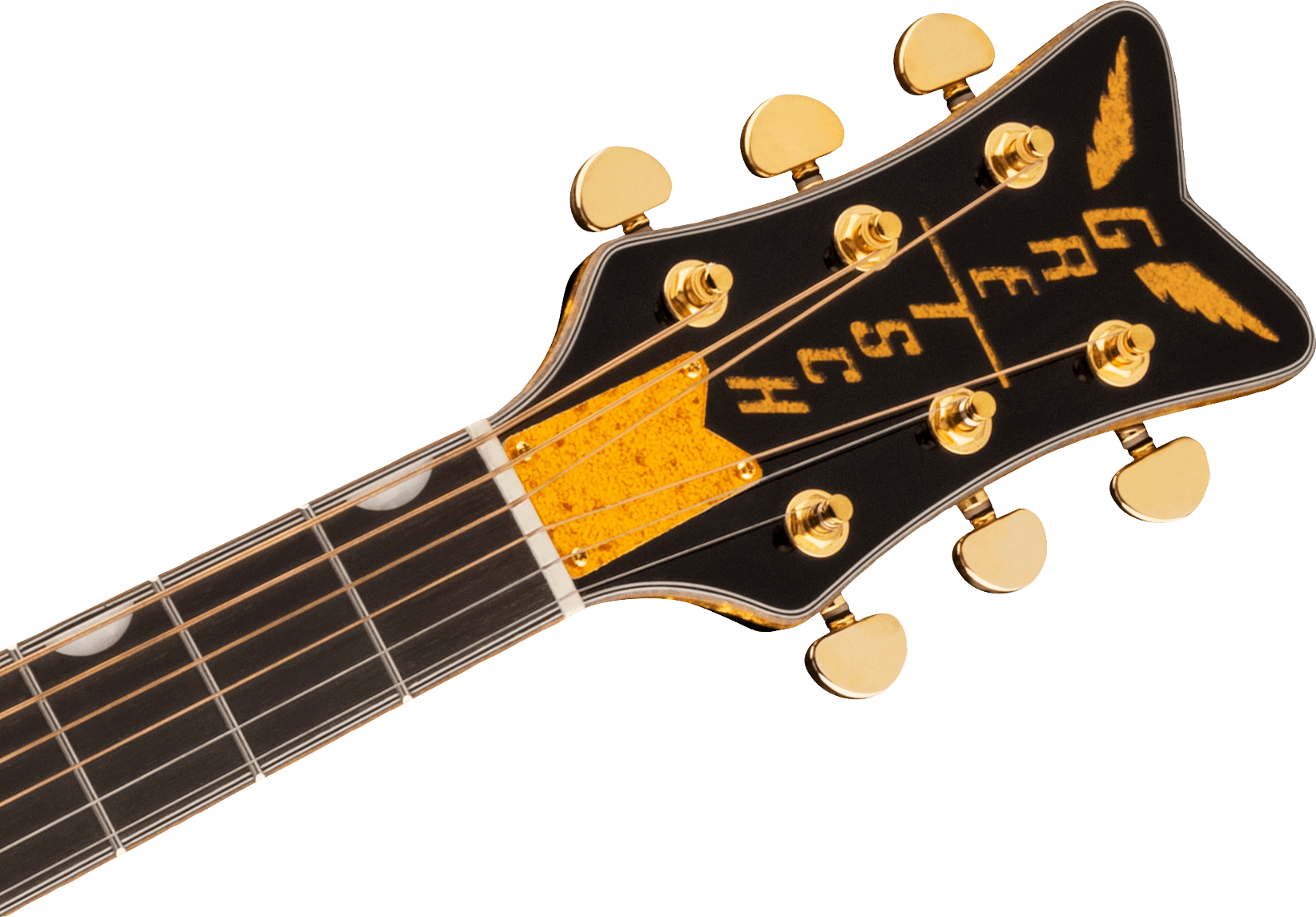 Gretsch G5021E Rancher Penguin Parlor Acoustic/Electric Guitar, Black