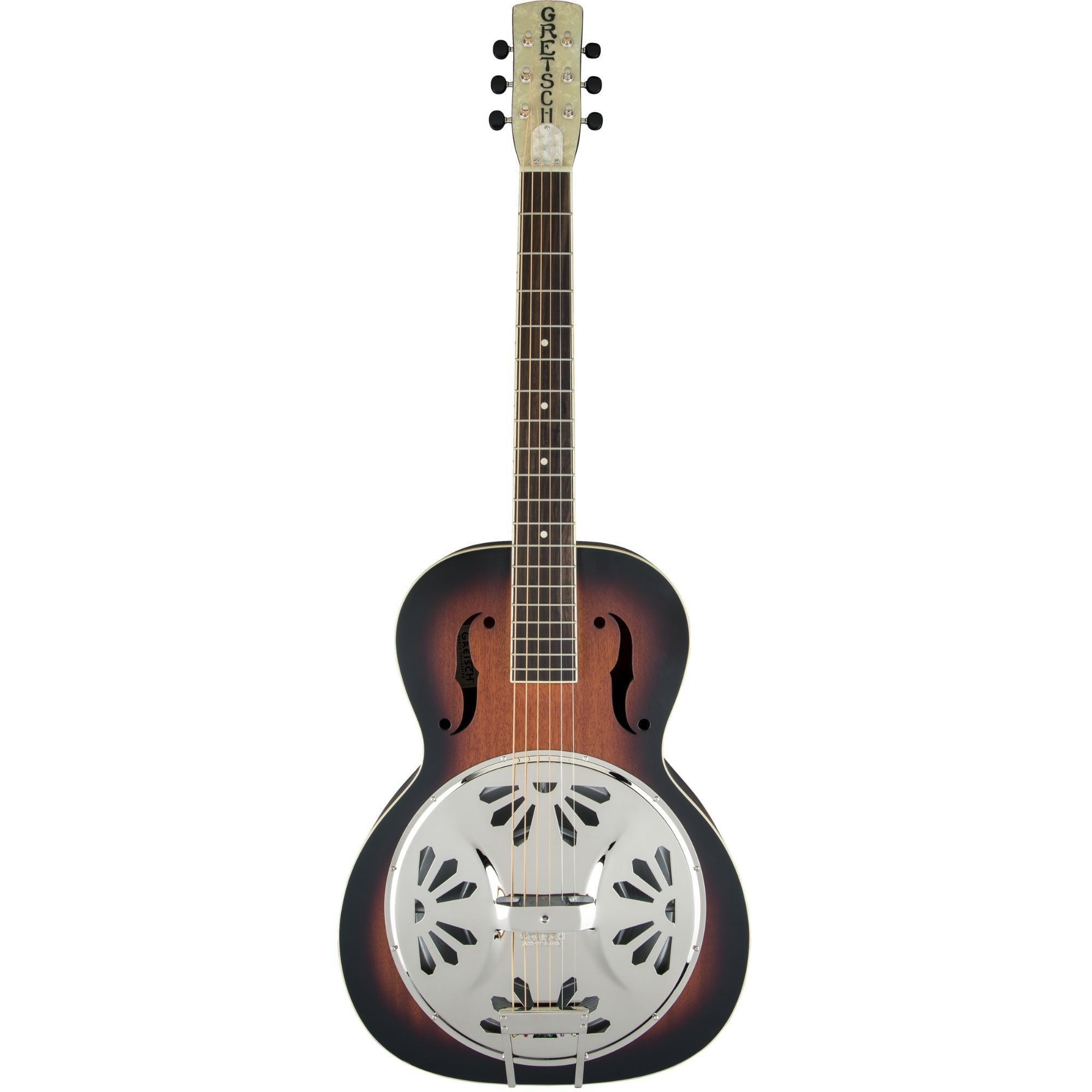 Gretsch G9220 Bobtail Round-Neck Resonator Guitar, 2-Color Sunburst