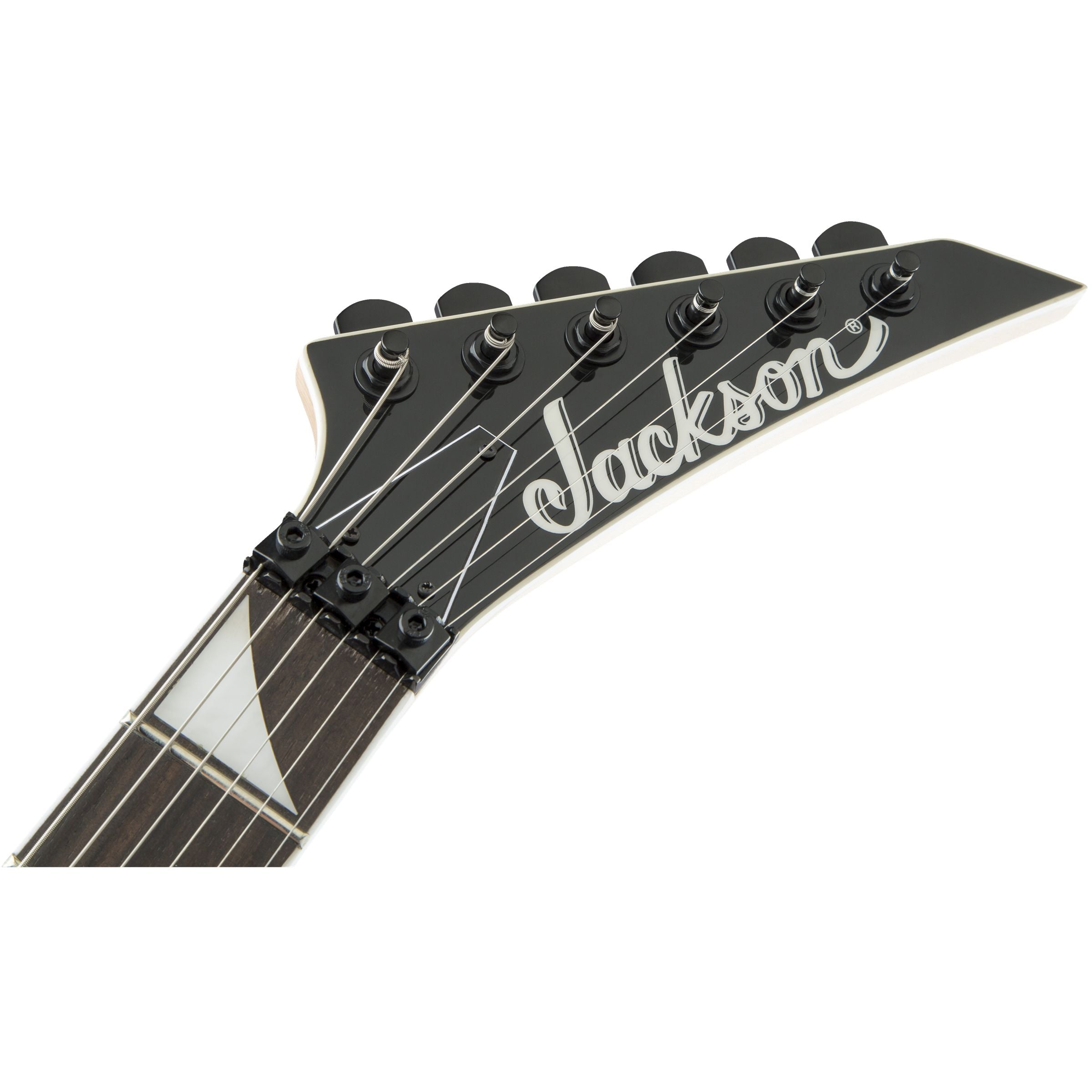 Jackson JS Series Rhoads JS3, Black w/ White Bevels