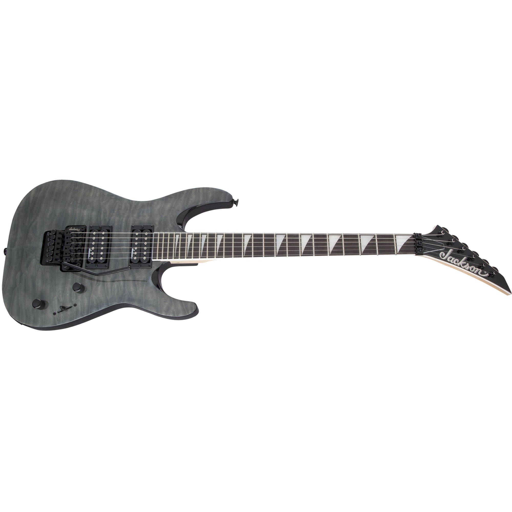 Jackson JS Series Dinky Arch Top JS32Q DKA, Transparent Black