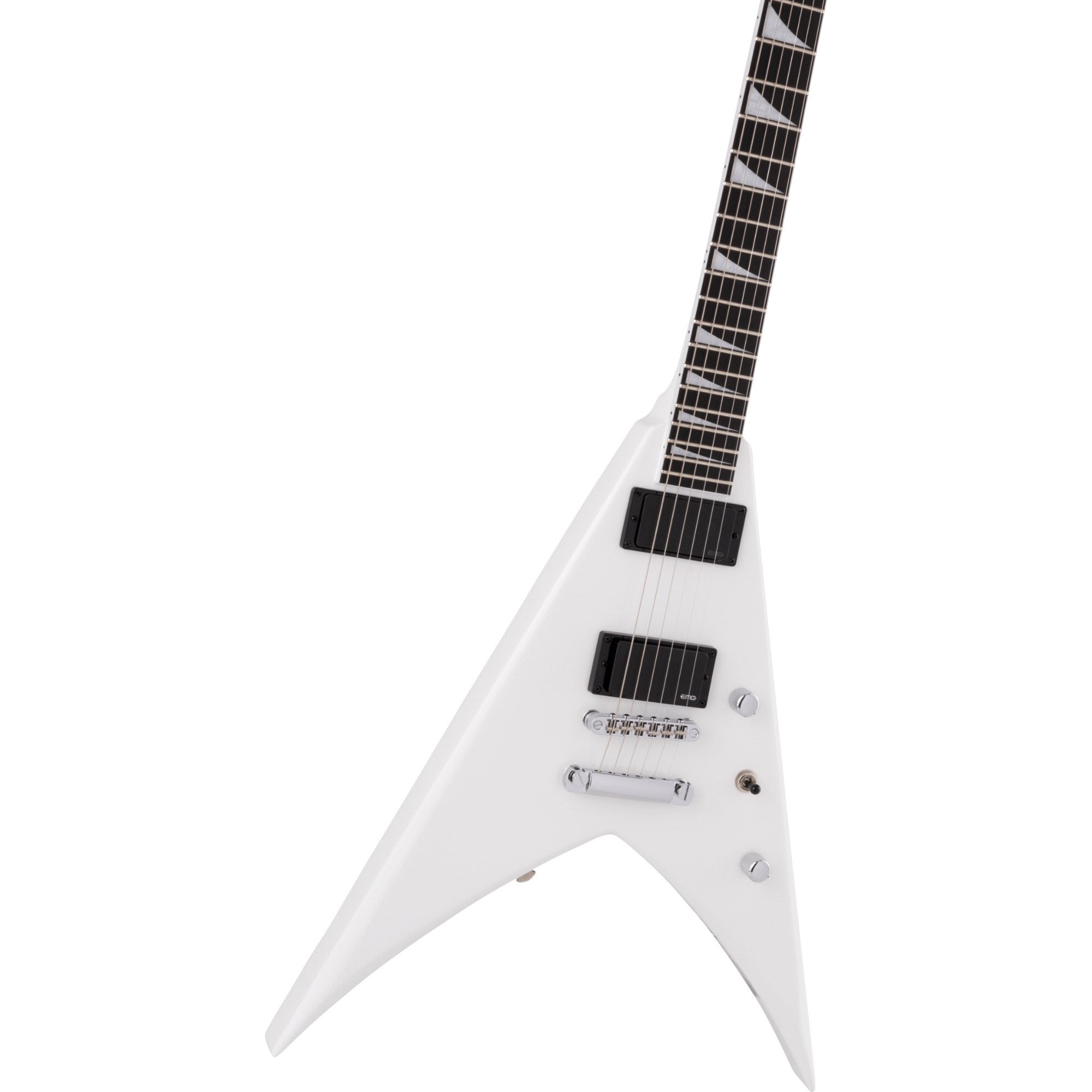 Jackson Pro Series King V KVTMG, Ebony Fingerboard, Snow White
