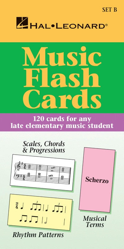 Hal Leonard Music Flash Cards - Set B
