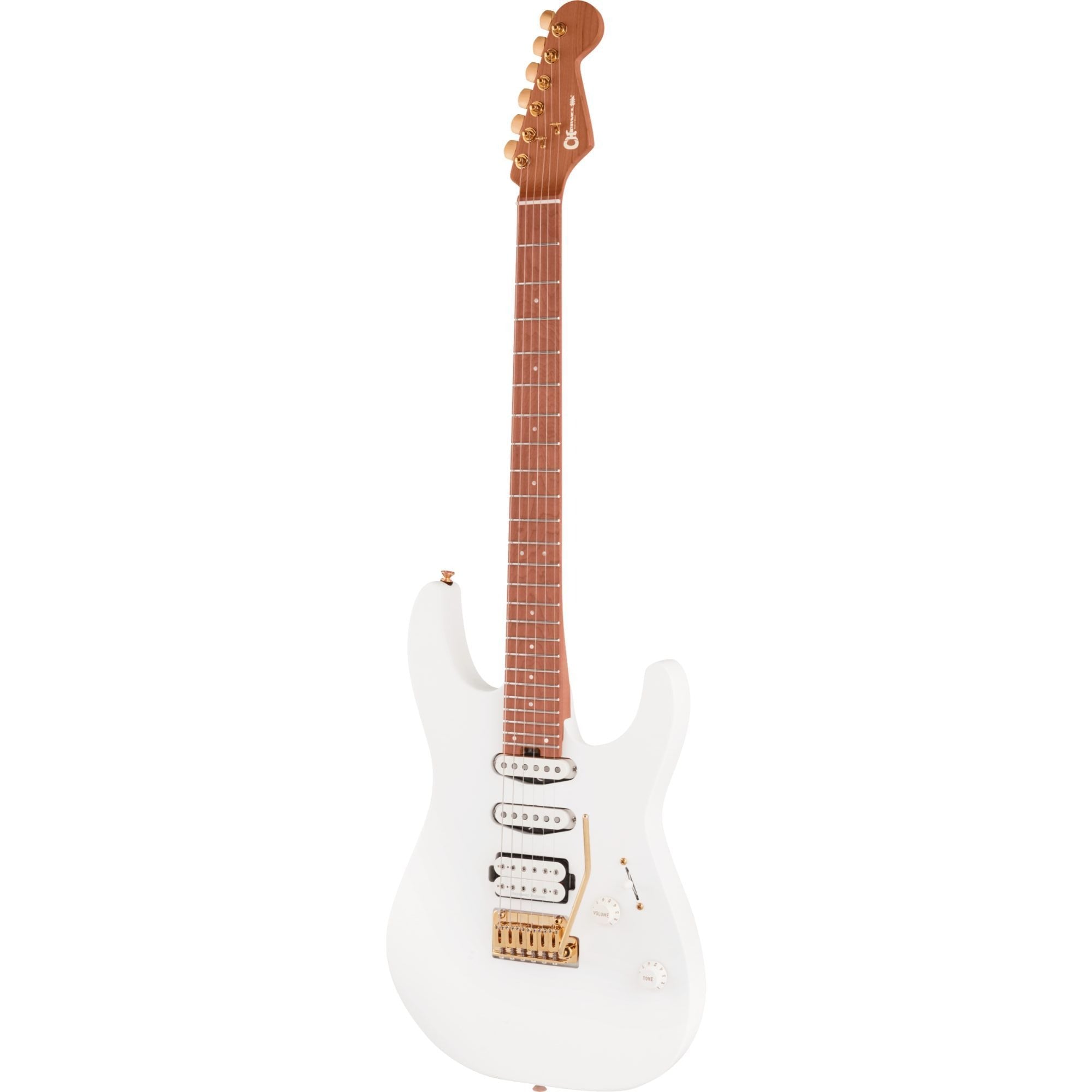 Charvel Pro-Mod DK24 HSS 2PT CM, Snow White