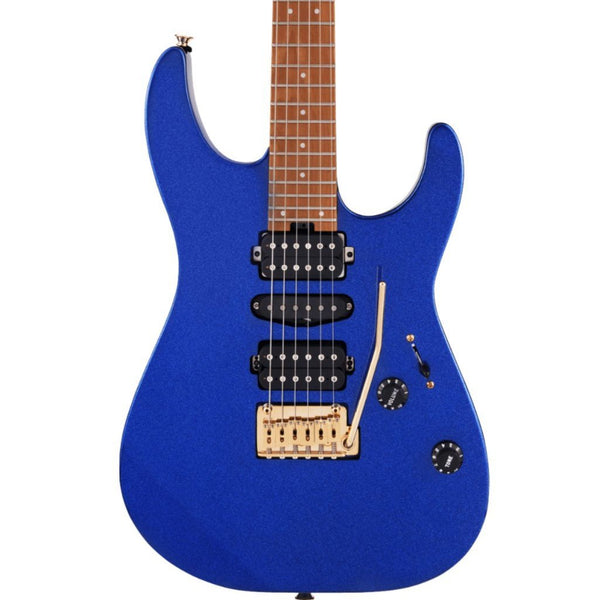 Charvel PRO-MOD DK24 HSH 2PT Caramelized Maple, Mystic Blue