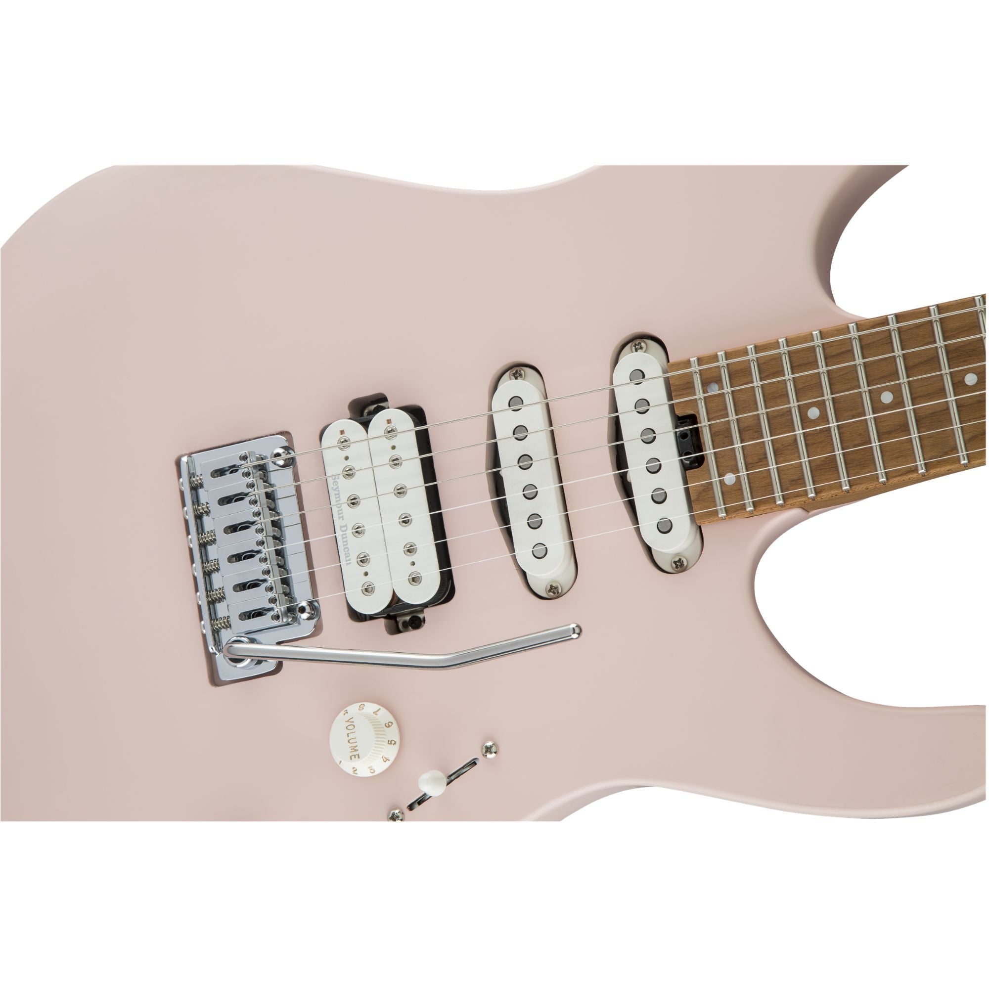 Charvel Pro-Mod DK24 HSS 2PT CM, Satin Shell Pink