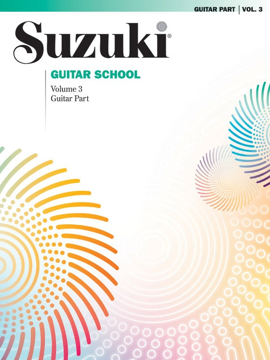 Suzuki Guitar School, Volume 3, Guitar Part