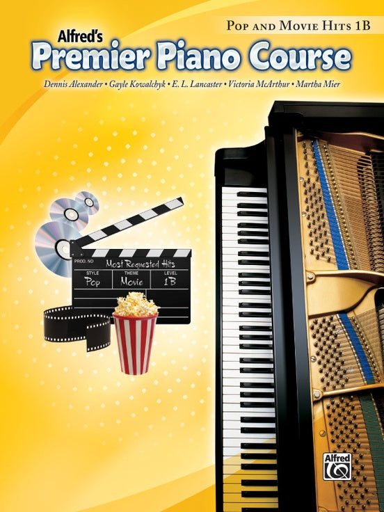 Alfred's Premier Piano Course, Pop and Movie Hits 1B