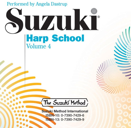 Suzuki Harp School, Volume 4, CD Only