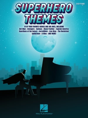 Superhero Themes for Easy Piano