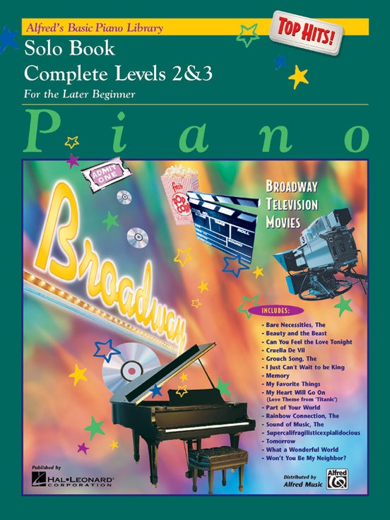 Alfred's Basic Piano Library: Top Hits Solo Book Complete 2 & 3