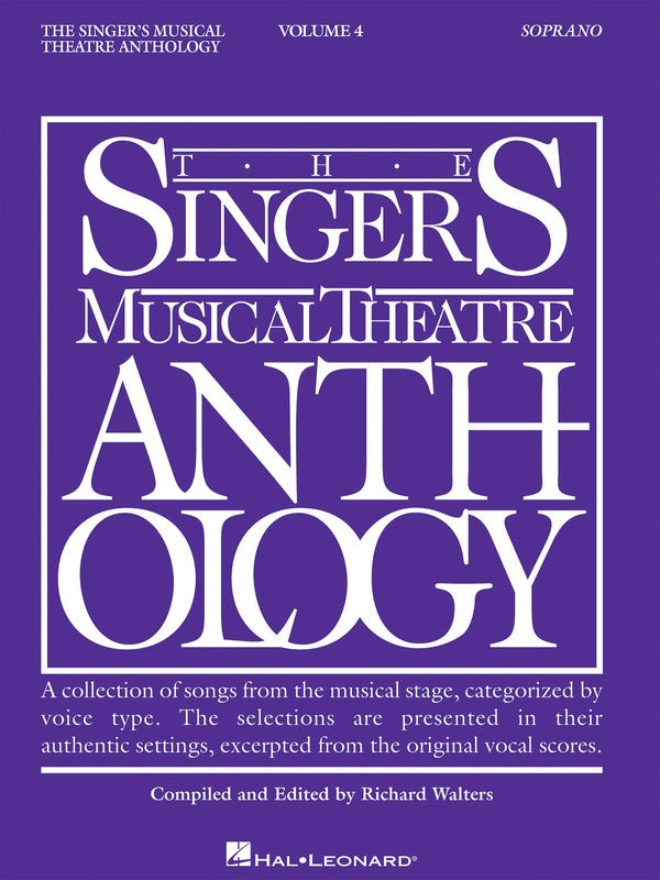 The Singer's Musical Theatre Anthology Vol.4 - Soprano