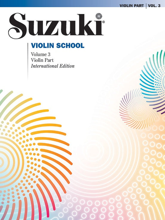 Suzuki Violin School Volume 3, Violin Part