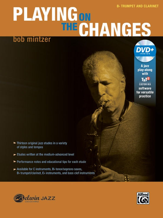 Playing on the Changes Bb Tpt/Cla Bk/DVD
