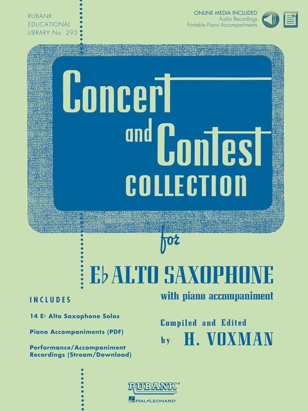 Concert and Contest Collection - Eb Alto Sax