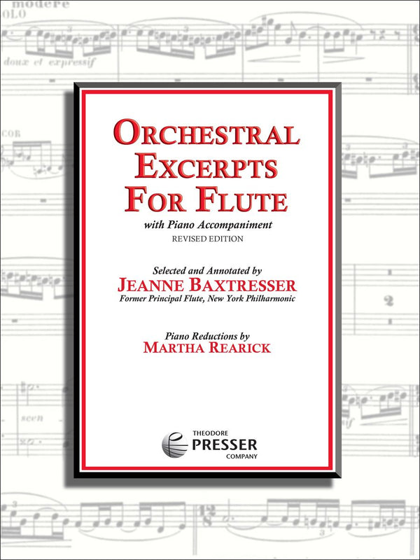 Baxtresser: Orchestral Excerpts for Flute (Revised Edition)