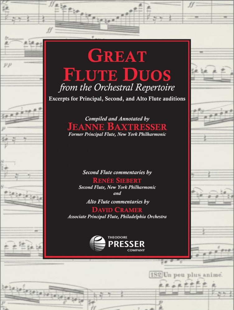Baxtresser: Great Flute Duos From The Orchestral Repertoire