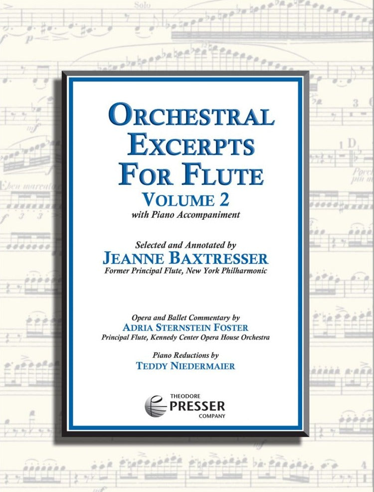 Baxtresser: Orchestral Excerpts for Flute Volume 2